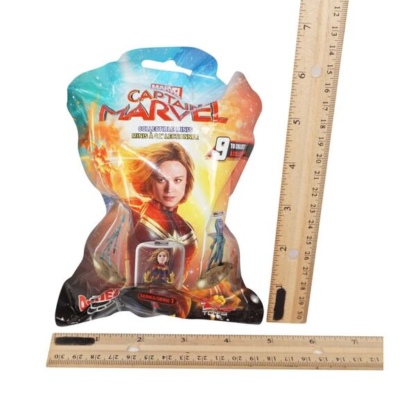 4 Pc Lot - Captain Marvel Mini Domez Series 1 Random Toy Blind Bag 2019 - Picture 2 of 6